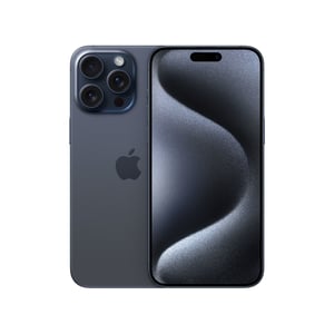 Apple iPhone 15 Pro Max 17 cm (6.7") Dual SIM iOS 17 5G USB Type-C 512 GB Tytan, Niebieski