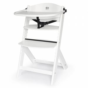 Kinderkraft KKKENOCWHT0000 Children's High Chair High Chair for Children Hard Seat White