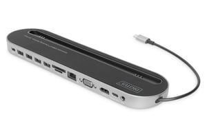 Digitus USB-C™-Dockingstation, 12 Anschlüsse