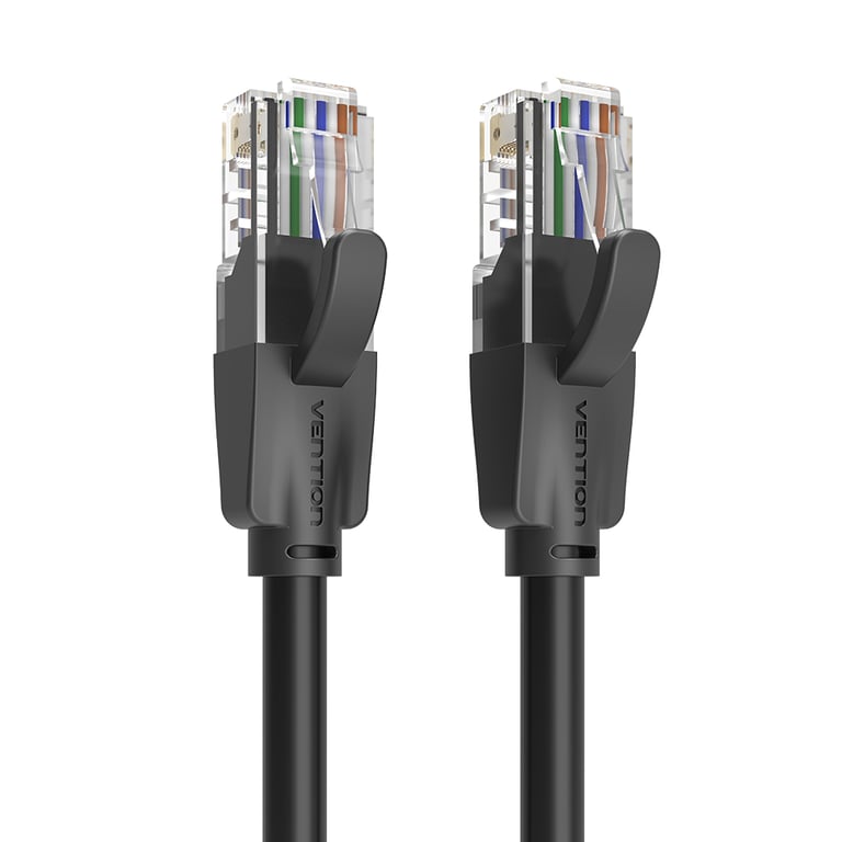 Vention IBEBN kabel sieciowy Czarny 15 m Cat6 U/UTP (UTP)