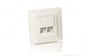 Equip 125722 RJ-45-Steckdose, weiß