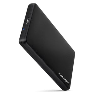 Axagon EE25-SL Festplattengehäuse HDD/SSD-Gehäuse Schwarz 2,5"