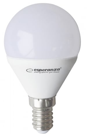 Esperanza ELL152 LED Bulb, Warm White 3000 K, 6 W, E14