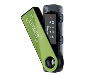 Ledger Nano S Plus USB Flash Drive Hardware Wallet Black, Green