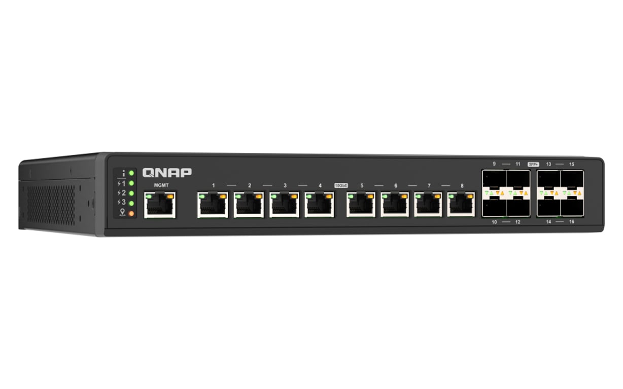 фото Комутатор керований Qnap QSW-IM3216-8S8T