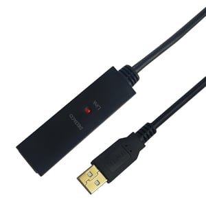 Deltaco USB2-EX7M kabel USB USB 2.0 7 m USB A Czarny