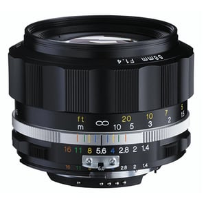 Voigtländer SL II - S 58 mm / F 1.4 Nokton Obiektyw standardowy Czarny