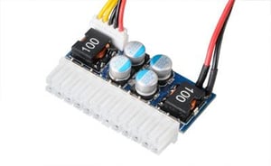 Akasa AK-PE080-03 Netzteil/Wechselrichter für den Innenbereich, 80 W, schwarz, blau, rot, weiß, gelb
