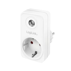 LogiLink PA0263 överspänningsskydd Vit 1 x nätuttag 230 V