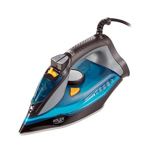 Adler AD 5032 Iron Dry Iron Ceramic Soleplate 2400 W Black, Blue, Gray