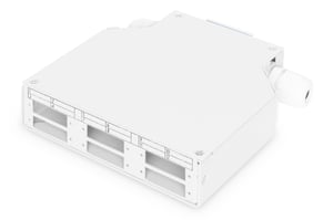 Digitus DN-96890 SC-Glasfaseradapter, 1 Stück. Grau