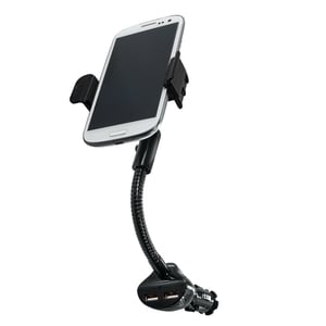 LogiLink PA0121 Halterung Aktive Halterung Mobiltelefon/Smartphone Schwarz