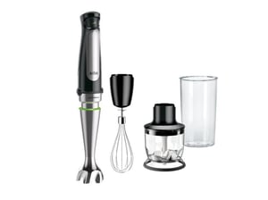 Braun MQ 7025X 0,6 l Stabmixer 1000 W Schwarz, Edelstahl