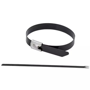 DEDRA 11NC4291 Cable Tie, Black, 20 pcs.