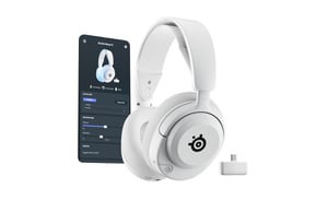 Steelseries Arctis Nova 5P Wireless Trådlöst headset Huvudband Gaming USB Type-C Bluetooth Vitt