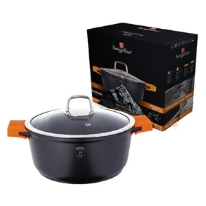 Berlinger Haus BH/1095N Topf 4,2 l, rund, schwarz, orange