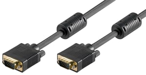 Goobay 68140 VGA-Kabel 20 m VGA (D-Sub) Schwarz