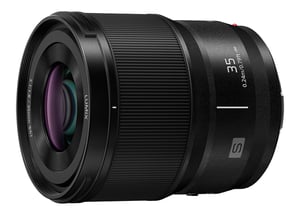 Panasonic LUMIX S 35 mm F1,8 Spiegellose Kamera/Spiegelreflexkamera mit einem Objektiv Weitwinkelobjektiv Schwarz