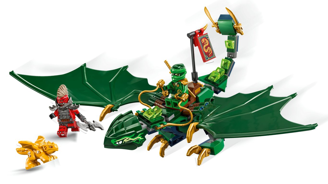 LEGO NINJAGO Zielony leśny smok Lloyda