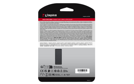 Kingston Technology A400 480 GB 2.5" SATA III TLC