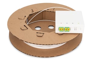 Digitus Fttx-installationssats, förmonterad, 4-fibrig, LC/APC-kontakt, längd 50 m