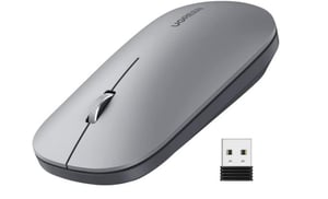 Ugreen 90373 Ambidextrous RF Wireless Optical Mouse, 4000 DPI