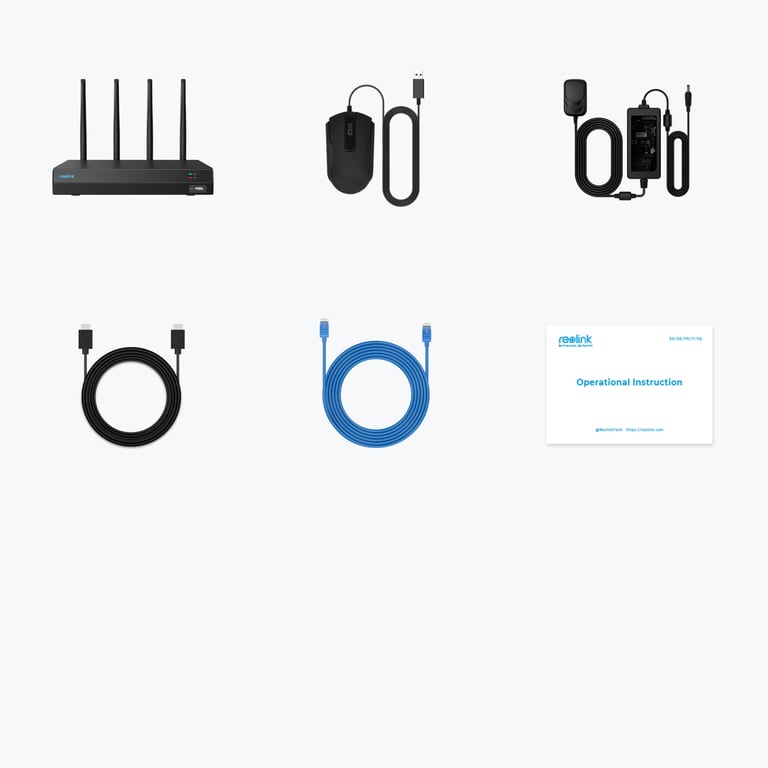 фото Відеореєстратор Reolink NVS12W