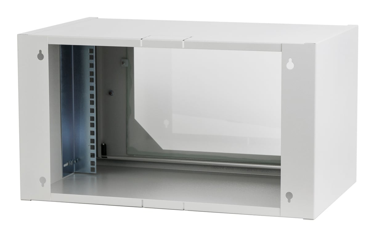 Digitus CL-19 06U stojak 6U Szafa wisząca Jasny Szary