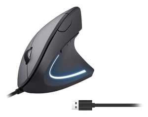 Equip 245118 myszka Uniwersalne Po prawej stronie USB Typu-A Optyczny 3200 DPI