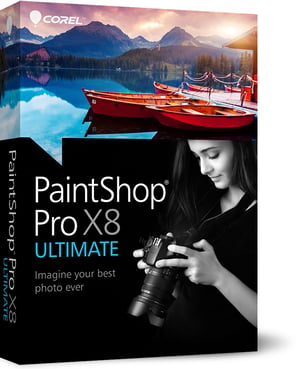 Corel PaintShop Pro X8 Ultimate 1 x license Electronic Software Download (ESD) German
