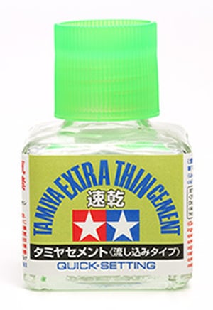 Tamiya Extra Thin Cement – del/tillbehör till radiostyrda modeller