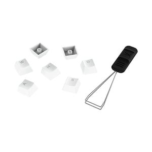 HyperX Kompletter Satz Tastenkappen – PBT (weiß)