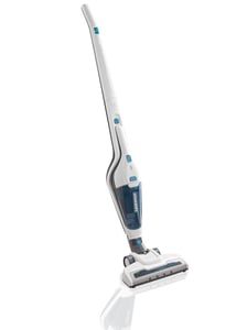 Leifheit Rotaro PowerVac 2in1 2-in-1-Standstaubsauger Akku Trocken EPA Beutellos Schwarz, Blau, Weiß
