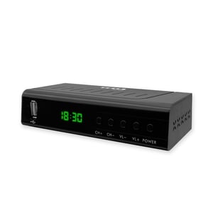 Tesla TE-323 set-top box (dekoder STB) Kabel. Full HD Czarny
