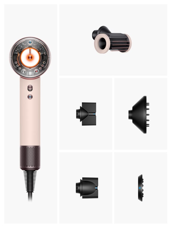 Dyson Supersonic Nural suszarka do włosów 1600 W Różowy, Złoto różowe