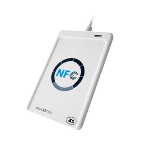 ALLNET PLCR-NFC USB 1.1 Smart Card Reader, White