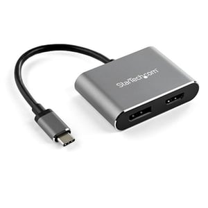 StarTech CDP2DPHD extern grafikkort via USB 3840 x 2160 px Svart, Grå