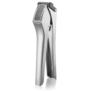 GEFU 13451 Garlic Press Plastic, Stainless Steel Garlic Press Handle