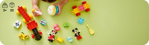 LEGO DUPLO Disney Urodzinowy pociąg myszek Miki i Minnie