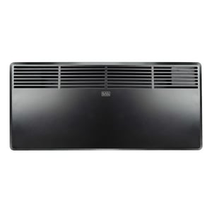 Black & Decker BXCSH1800E Heizkörper für den Innenbereich, schwarz, 1800 W, elektrischer Konvektorheizkörper