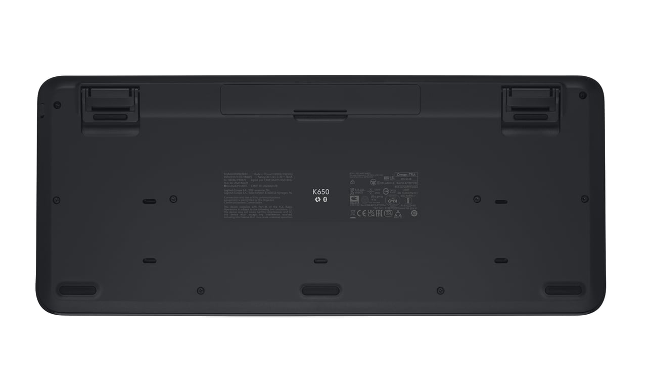 Logitech 920-010945 klawiatura Biuro Bluetooth QWERTY Amerykański międzynarodowy Grafitowy