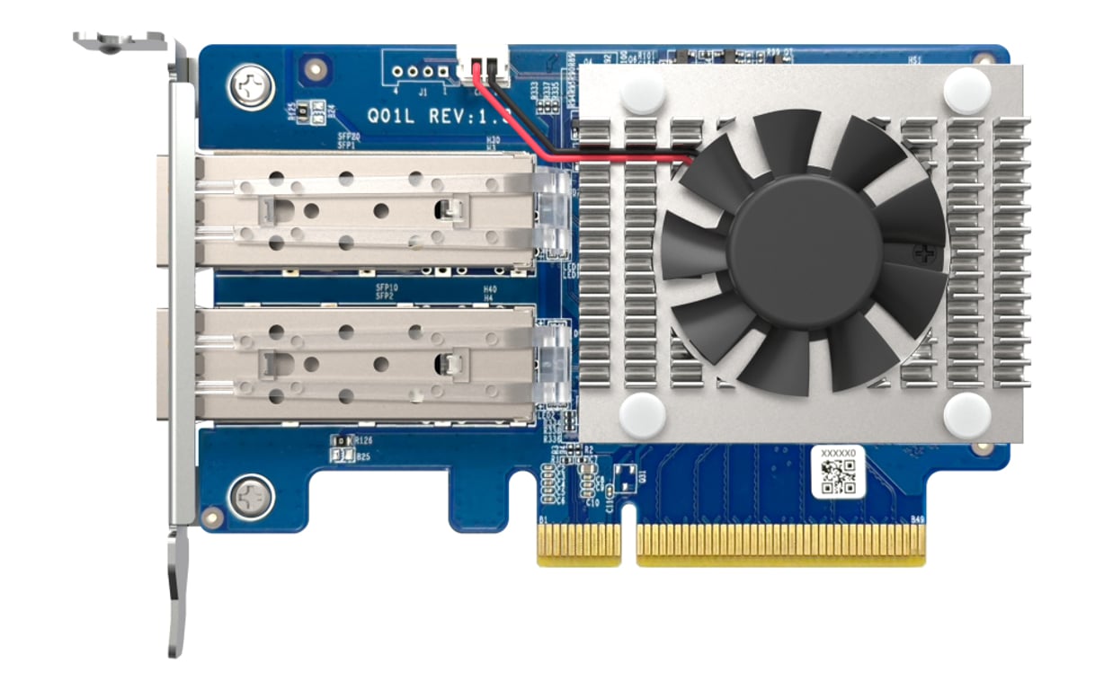 QNAP QXG-10G2SF-NXE karta sieciowa Wewnętrzny Włókno 10 Mbit/s
