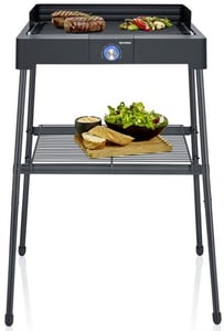 Severin PG 8568 Grill, elektrisch, schwarz, 2200 W