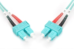 Digitus Światłowodowy kabel krosowy Multimode OM 3, SC / SC
