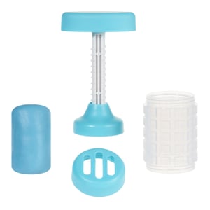 MGA Entertainment Wonder Factory Never Dry Dough Extruder - Teal Modeling Dough 71 g Blue 1 pc.