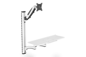 Digitus-Workstation (Monitor, Tastatur, Maus) Wandmontage