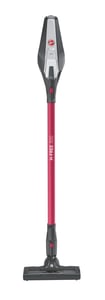 Hoover HF322HM 011 2-i-1-dammsugare med stativ, batteri, torrdammsugning, tygfilter, utan påse, 0,7 l, 240 W, titan