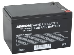 AVACOM PBAV-12V012-F2A akumulator Ołowiany (VRLA) 12 V 12 Ah