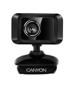 Canyon CNE-CWC1 webbkamera 1,3 MP 1600 x 1200 px USB 2.0 Svart