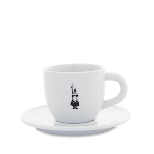 Bialetti Y0TZ099 Tasse „Weißer Cappuccino“, 1 Stück.
